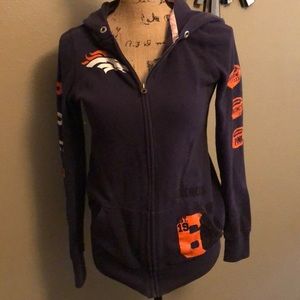 Victoria’s Secret Denver Broncos zip up Hoodie!